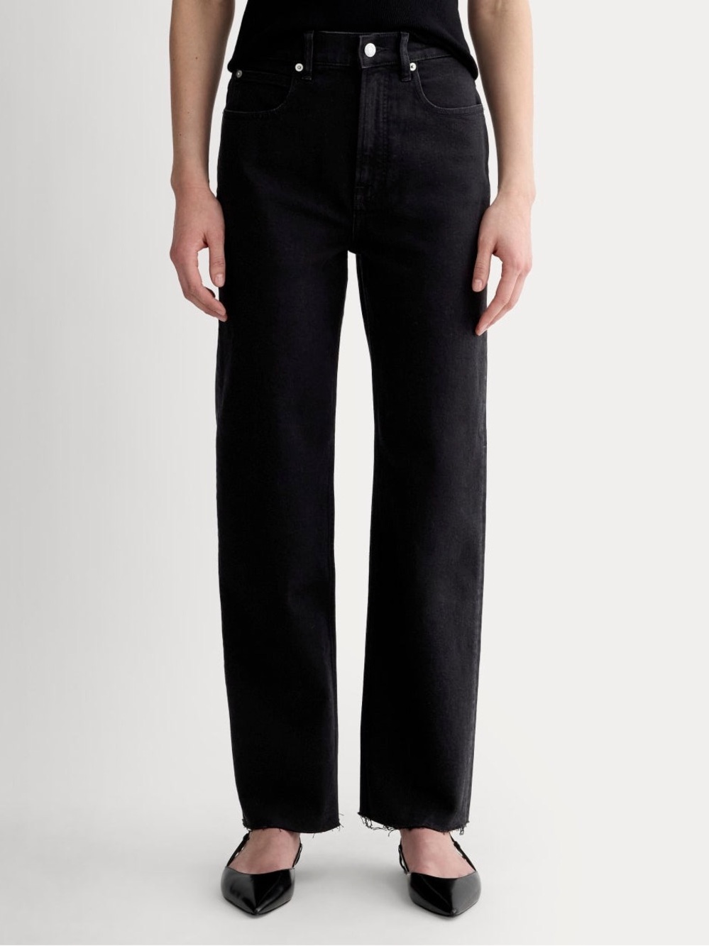 Everlane Way High Jeans Size 34